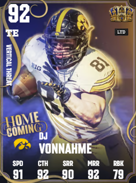 TheeeWarden's tweet photo. 🔴The 5 Best Offensive CUT Cards in CFB 27 (Back at it with CFB Posts!)🔴

1. HB Marshawn Lynch (235K)

Requires Graveyard tokens to upgrade to the full version and unfortunately the glitch got taken away to do this, but he is up to 98 speed on some teams... an INSANE mismatch. 

2. WR Nic Anderson (1.7M) 

6'4 and 92 Speed. 95 SRR and 94 MRR. Can juke as well. 0 weaknesses. 

3. QB Armanti Edwards (1.7M)

1 AP Silver Dot is just too good. The best stunt in this game is also the Left Texas stunt, which because he is a mobile lefty (91 speed), he can roll out of with ease. Has his throwing accuracy issues from time to time but that goes for every QB in this game. 

4. TE DJ Vonnahme (565K)

6'4 91 speed tight end with discounted silver cutter and can juke. Has made SO MANY plays for me. Another card on here with 0 weaknesses.  

5. WR Dwyane Jarrett (700K)

Will get into this card more in a future tweet, but in a game where you rarely get punished for throwing to a tall WR, get this 6'5 all star on your team. Can dunk on any DB and very, very rarely gets dunked on himself. 

If you found any of this helpful, I do weekly in depth team breakdowns as well as monthly ebooks and weekly tips over on my Skool at https://t.co/OaQfPa3TrW!