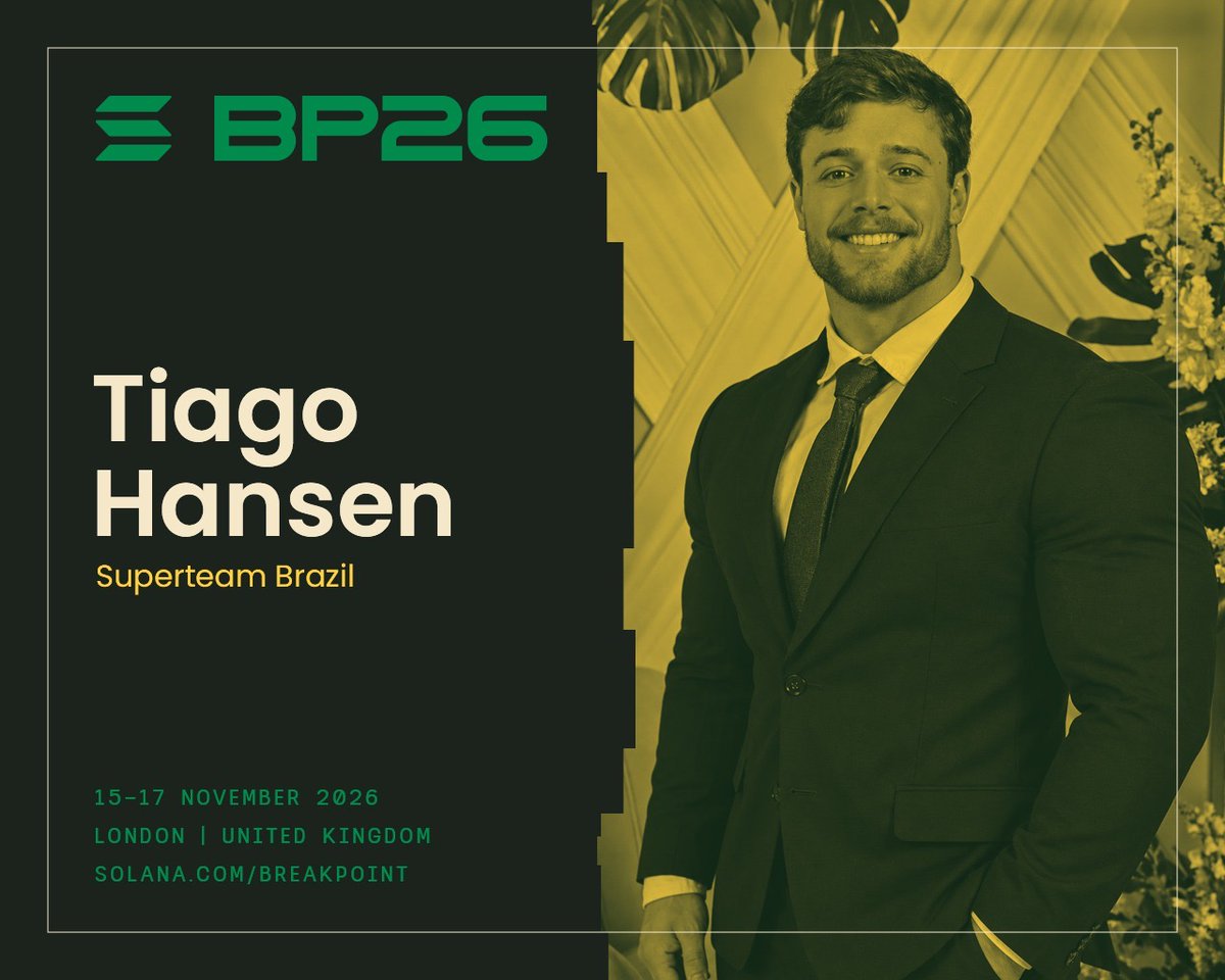 Tiago_DeFi's tweet photo. I am a Chad from Brazil 🇧🇷 and I am going to @SolanaEvents Breakpoint 🇬🇧 https://t.co/vBywCy9UmG
