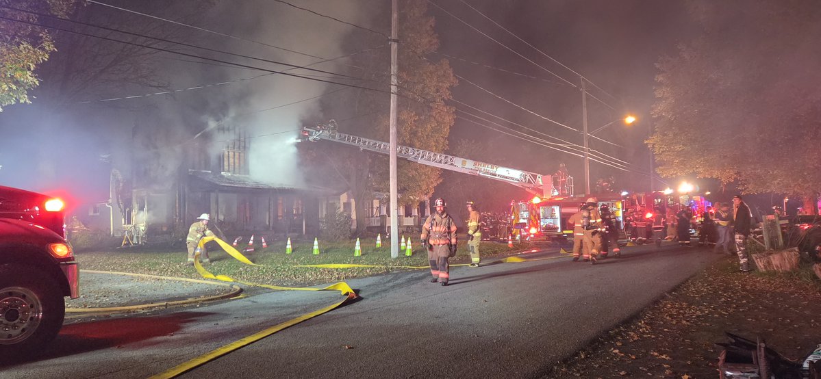 13WHAM's tweet photo. One person has died after fire broke out at a home in Orleans County tonight, according to authorities.

https://t.co/p00wJoYzsX https://t.co/XQH8Jc5H5y