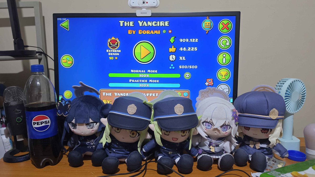 anemokrys's tweet photo. THE YANGIRE 100% - New Hardest ❤️

Luego de morir DOS VECES en el 97%, y 38342 attempts, ME LO PASÉ!! Y FUE EN STREAM! desde RUST que no me paso un hardest en stream así que me trajo bastante alegría poder lograrlo.

Video el próximo mes:))) espero no tardar mucho https://t.co/PfnbFgYEc8