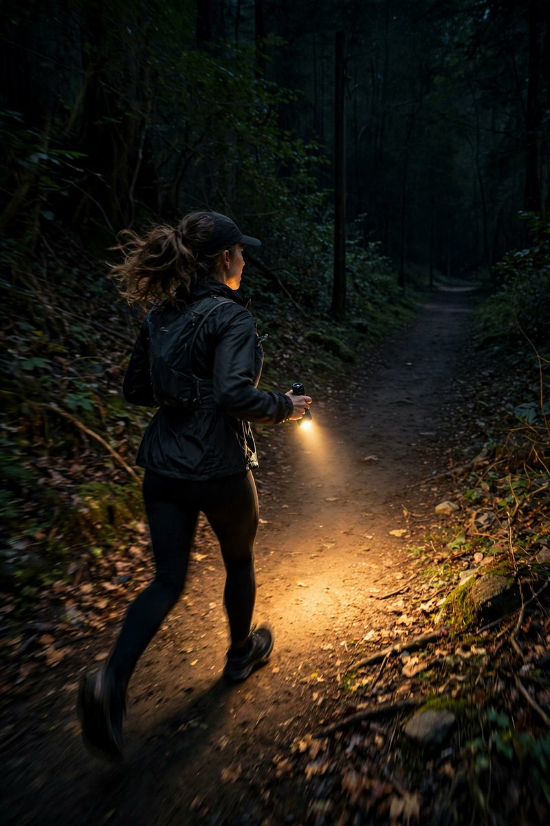 UltraFire_HQ's tweet photo. Night run, mile 4 of 5 — the streetlights all give up at once. 🏃
The trail goes pitch black.
Someone brought the pocket sun. 🔦 https://t.co/UQoXz4y9Kf
