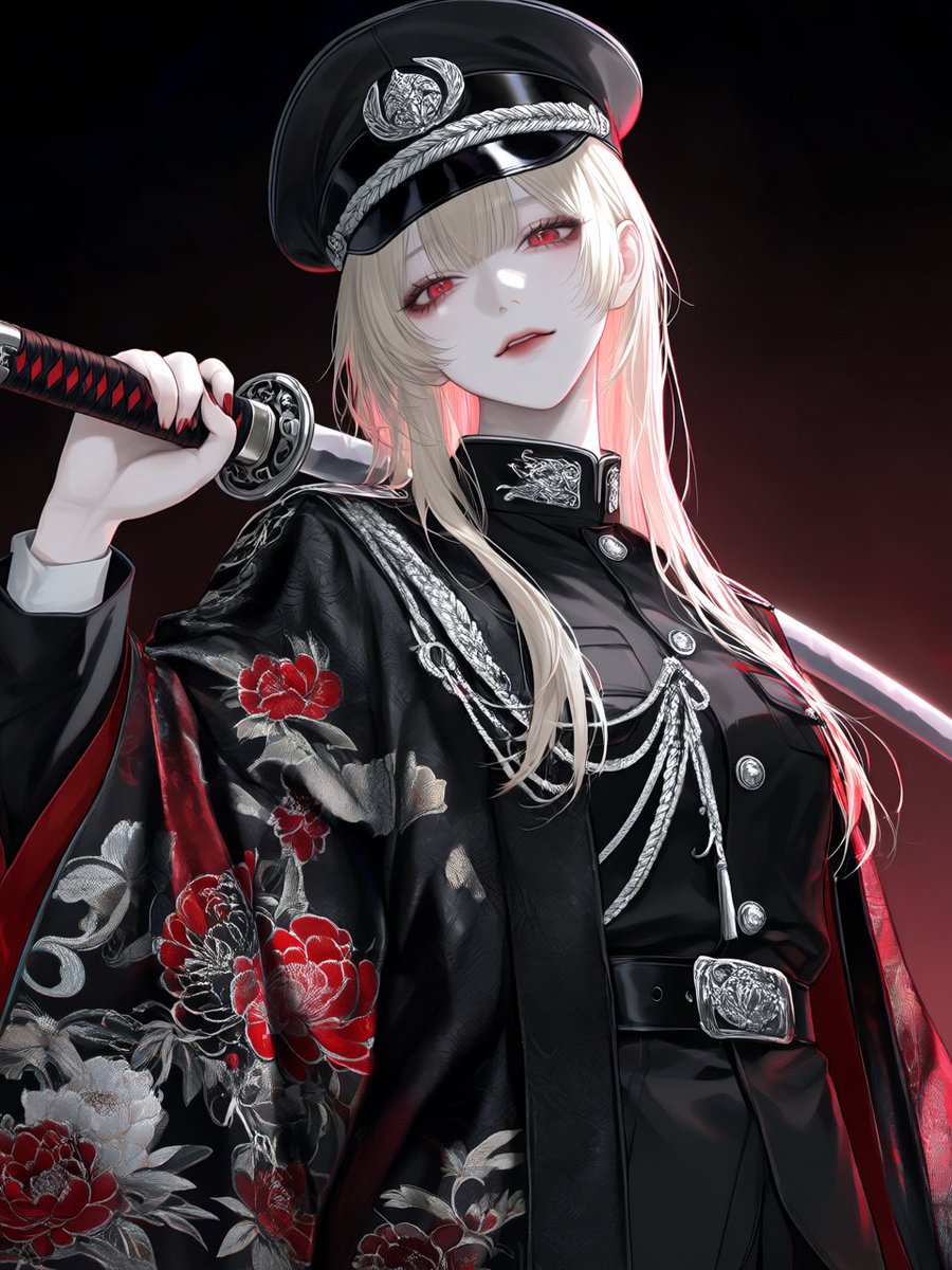 blacks_0420's tweet photo. プロンプトお借りしました⚔️❤️ https://t.co/FuX7THhJOy