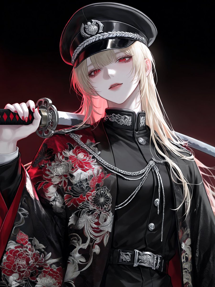 blacks_0420's tweet photo. プロンプトお借りしました⚔️❤️ https://t.co/FuX7THhJOy