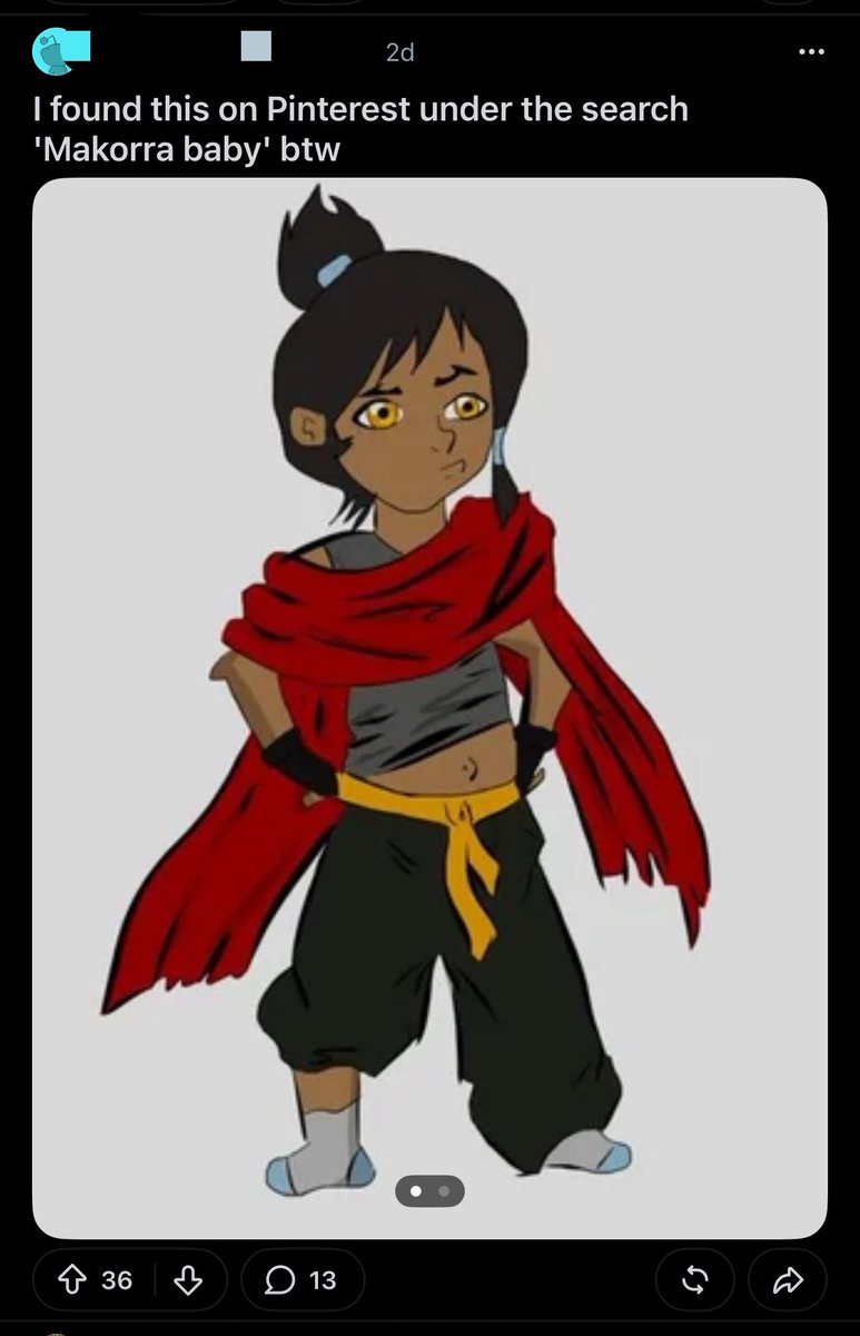 inuparu's tweet photo. @diyabolicall makorra's kid https://t.co/d74Rg7brOS