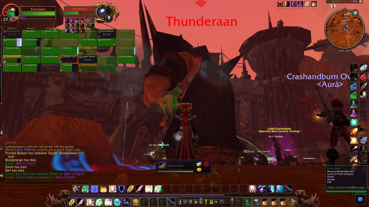 SystemFreez's tweet photo. Impromptu raid boss outside Orgrimmar. This game has the sauce. https://t.co/jAESXPANtR