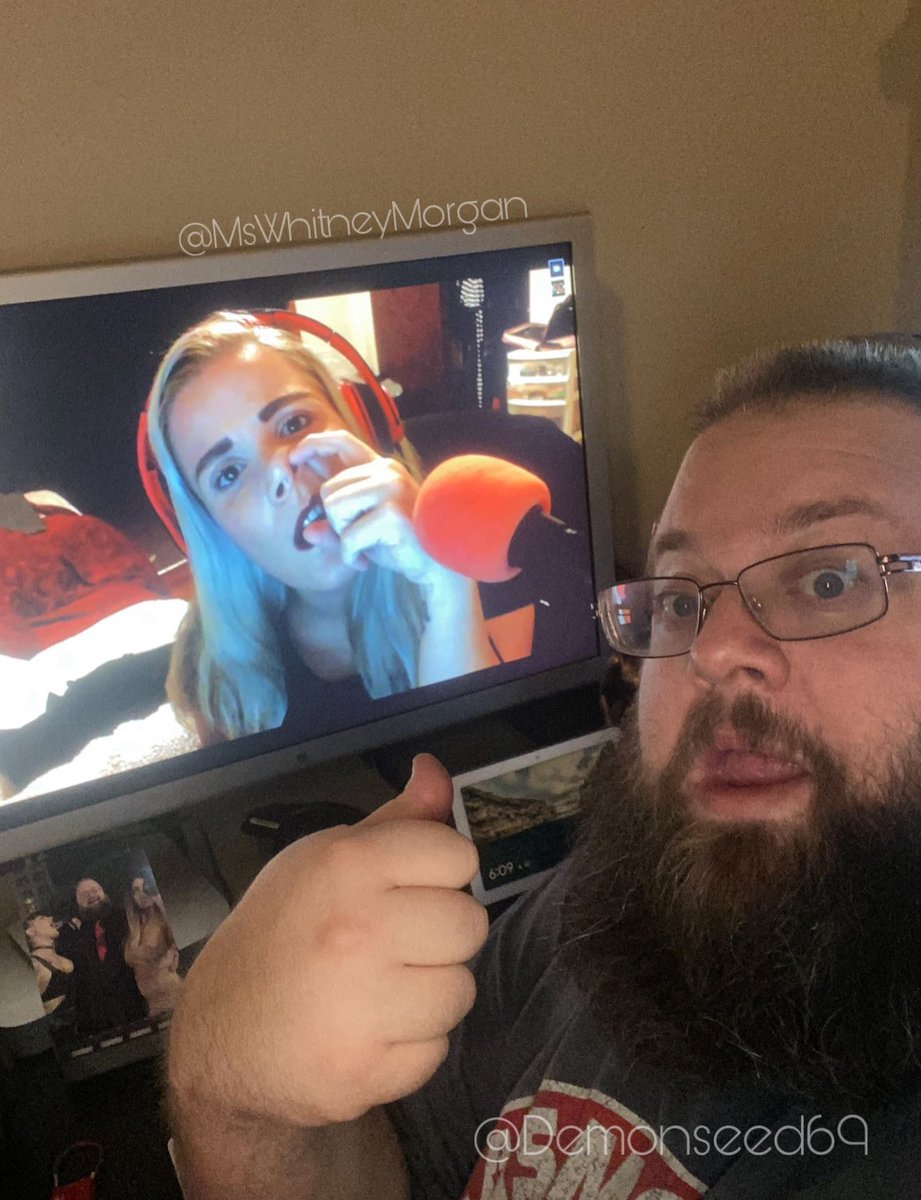 pyncster's tweet photo. Why do I think @MsWhitneyMorgan will agree to release me at the end of Locktober?  I have over 15,000 photos of her on my phone - and some of them look like this. https://t.co/kGlhVwWUIU