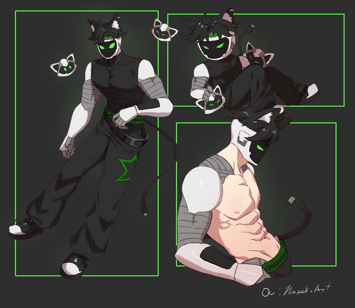 Noxelbfru's tweet photo. Xyno Redesign #oc https://t.co/pMv7anZ9pS