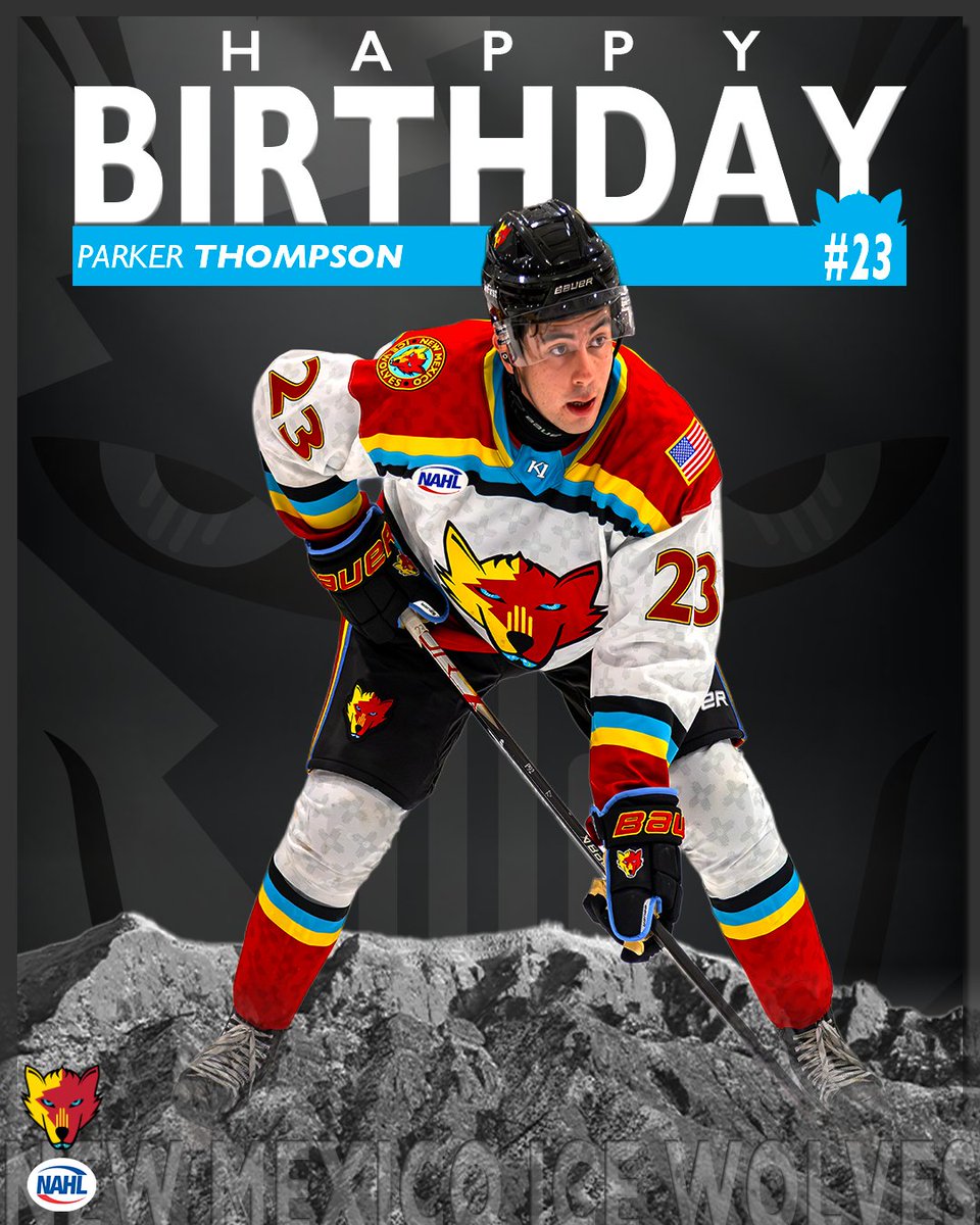 NMIceWolves's tweet photo. HAPPY BIRTHDAY PARKER THOMPSON! 🎉🎂 https://t.co/Yf3lpCwYWU