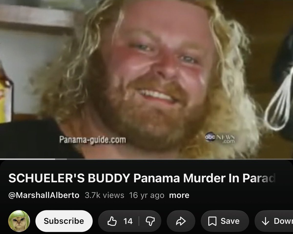 KR4ATH's tweet photo. 🚨 Interesting find 🚨 

This rabbit hole goes back to 2010. 👀

A YouTube upload dated 10 October 2010 names Richard J. Schueler and makes allegations about his dealings in Panama—years before crypto went mainstream.

The video itself is not about Richard but the description https://t.co/T6p1Ix6C06