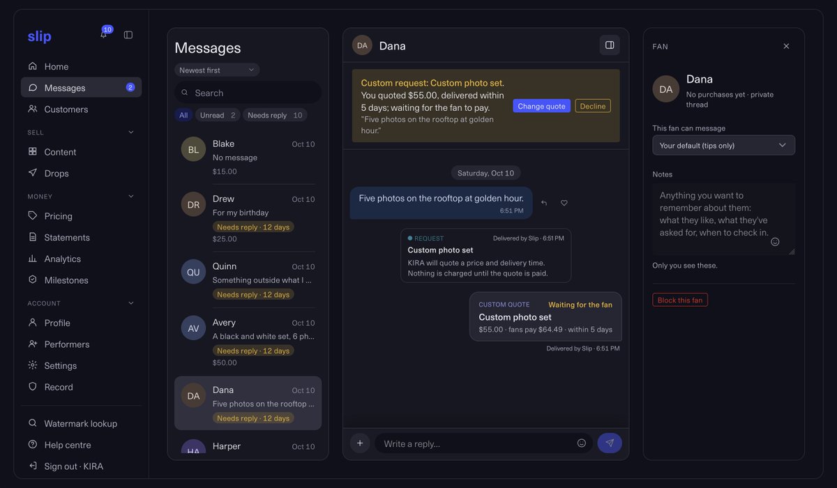 useslip's tweet photo. Latest design work from our messaging hub. https://t.co/rsraNmS5Hz