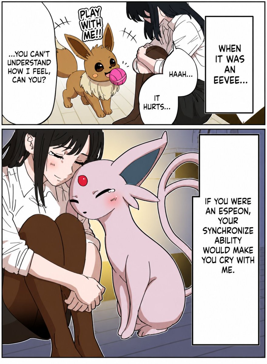 SenseiContext's tweet photo. This is what happens when Eevee evolves.

TL/Edit:@SenseiContext | Art:@kou88450 https://t.co/C1MxzlZ3Ku