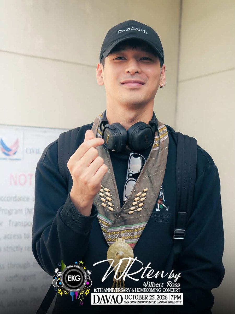 EKGProductions8's tweet photo. Ready na ba kayong kiligin this Sunday? 👀💗 Get ready for a night full of music, kilig and unforgettable memories at WRten By Wilbert Ross Live in Davao City! 🎤🔥

Kitakits this Sunday

🎟️ BUY ONLINE:
https://t.co/fxHkbiZQd8 https://t.co/5xq8M59KW7