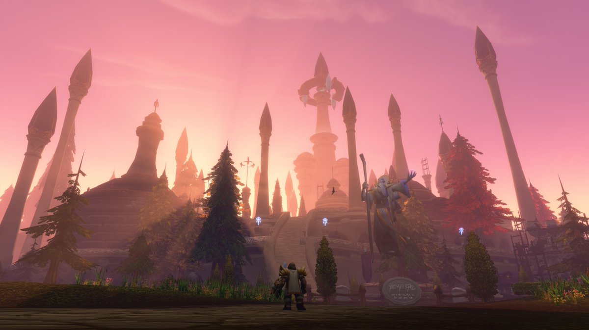 Wowhead's tweet photo. Dalaran opened its doors to Alliance players in WoW: Forever. In the final build of the Beta, the city received some significant updates!

#warcraft #wowforever 

https://t.co/9QJyeNWiSv https://t.co/sL4xWDWTy3