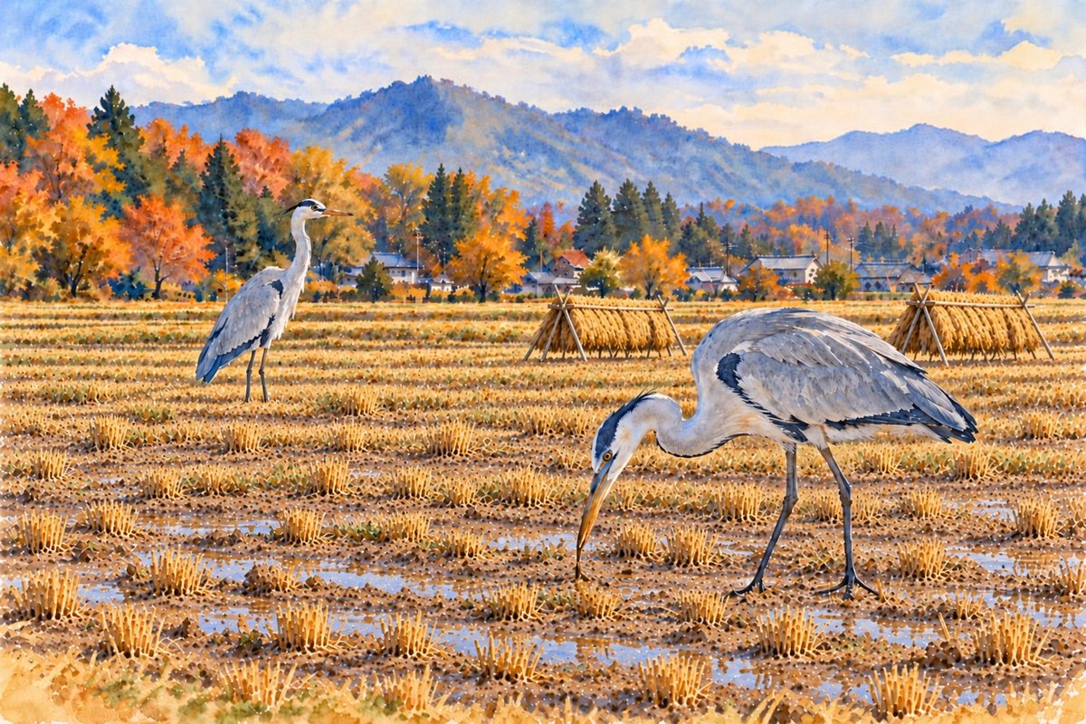 Jupiter_35's tweet photo. ✱秋彩の田園に佇むアオサギ✱

自分、酉年ですので鳥をちょこちょこと描いて見ようかなと😅

では(^^)/🍀✨ https://t.co/b0hGjGqSG3