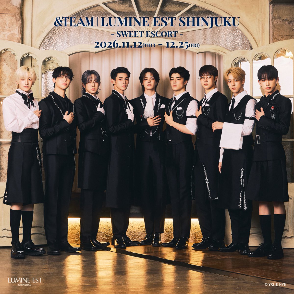 lumine_est's tweet photo. ／
📣予告
＼

11月12日(木)から
&amp;TEAM｜LUMINE EST SHINJUKU - SWEET ESCORT -の開催が決定！

スペシャルカフェやプレゼントキャンペーンの詳細はHPを要チェック！

詳しくはこちら📣
https://t.co/4I735ovfq7

#ルミネエスト新宿 #ルミネエスト #lumineest #andTEAM https://t.co/5HNZ95sAuq