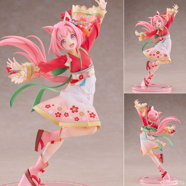 umamusu_goods's tweet photo. 「ハルウララ」が元気いっぱいの姿でフィギュア化！🌸✨

【ウマ娘 プリティーダービー ハルウララ［初うらら♪さくさくら］Ver. 1/7 完成品フィギュア】

桜をイメージした華やかな衣装と躍動感あふれるポーズに注目！

あみあみにて5％OFFで予約開始！【PR】
https://t.co/T6uclO7R2I https://t.co/b5XSe9g7dB