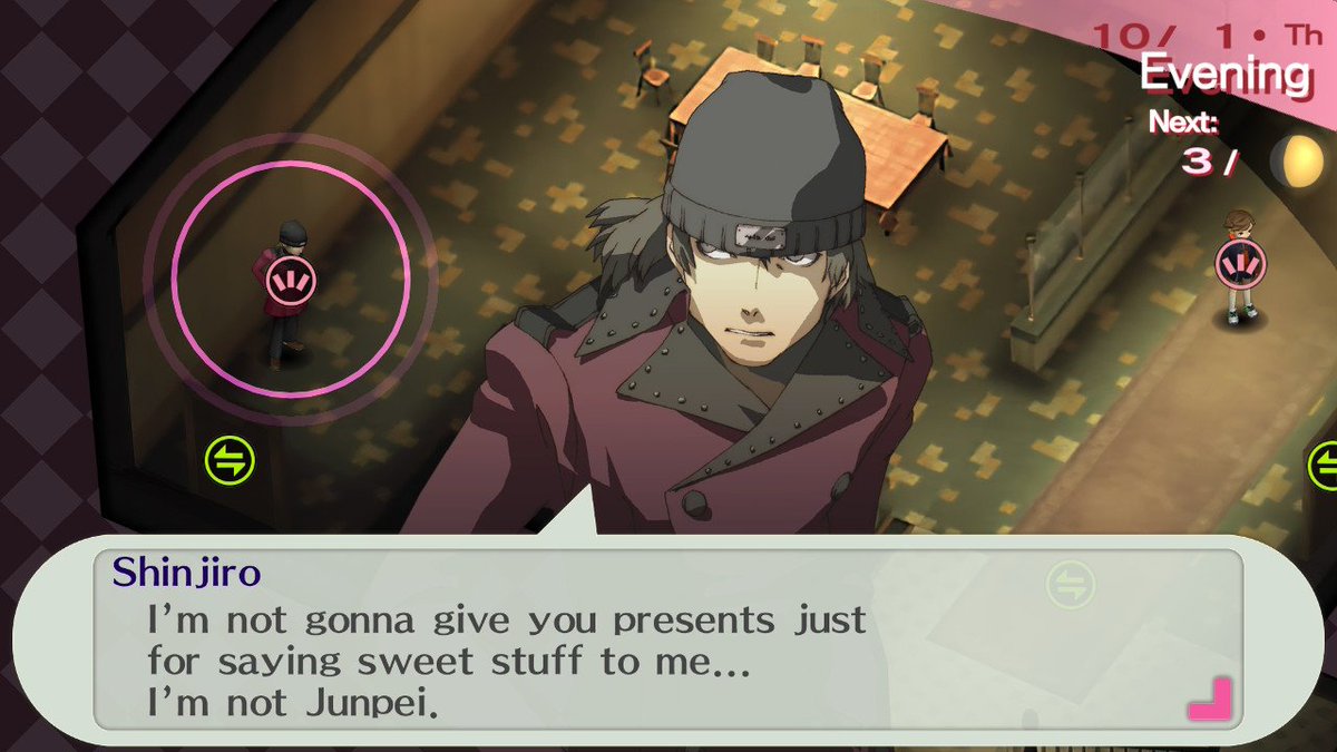berrifull's tweet photo. He was funny as hell for this slight junpei shade https://t.co/3hJpGHBZHP