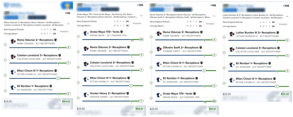 BoRawlinsCPS's tweet photo. 13/13 on TNF 🔥 Bears 30, Pats 24 🐻 Every leg cashed ✅ Big night at @CPointSports. Most bets lose.
#NFL #TNF #NEvsCHI #Bears #Patriots
We don't take bets — we advise. No pick is guaranteed. 21+ | 1-800-GAMBLER https://t.co/7uU3E3UfaD