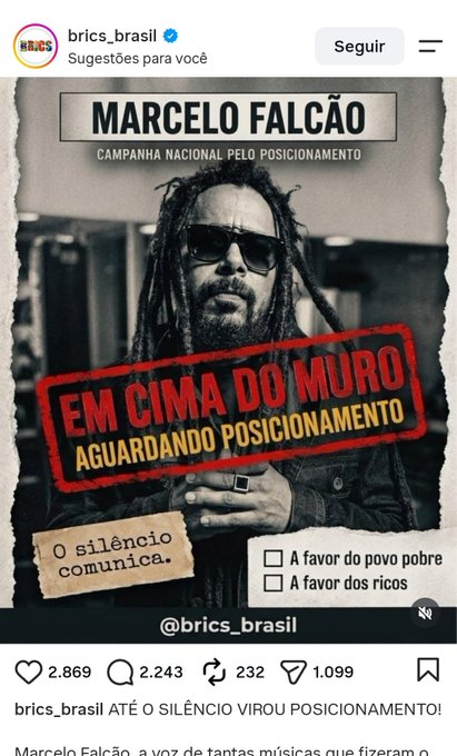 ZAMENZA's tweet photo. A resposta do Marcelo Falcão quando teve seu posicionamento cobrado. A cobrança funcionou. Não teve culhão pra dizer, mas seu surto disse tudo. https://t.co/sXN1EOvg3E