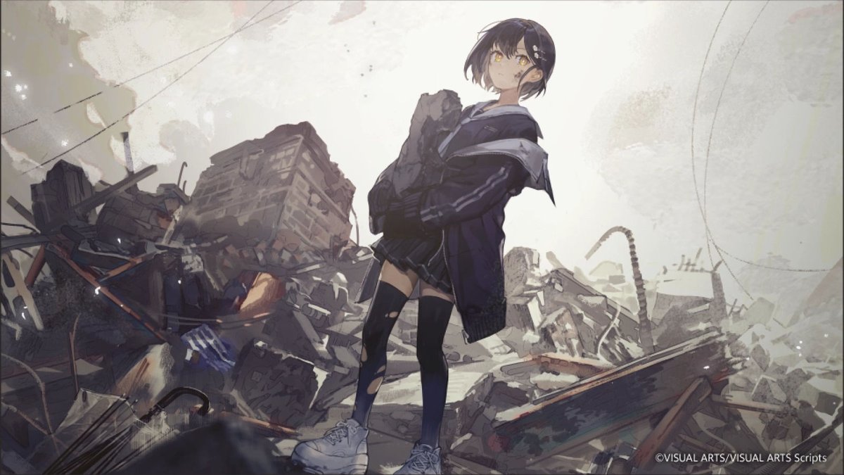 AUTOMATONJapan's tweet photo. 「死を探す少女」との廃墟城砦・美少女ゲーム『鉄廻城砦の灰花』12月18日発売へ。価格は1200円とお求めやすく
https://t.co/2wlUrXFvG7 https://t.co/E7VOoS9G8i