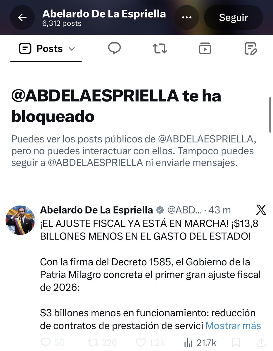 Betocoralg's tweet photo. No resistió el mafioso cobarde. 

Tocará copiarle a @AbelardoPTE que es donde se esconde para decir las estupideces que no puede con la oficial. https://t.co/6Nxbpx81yf