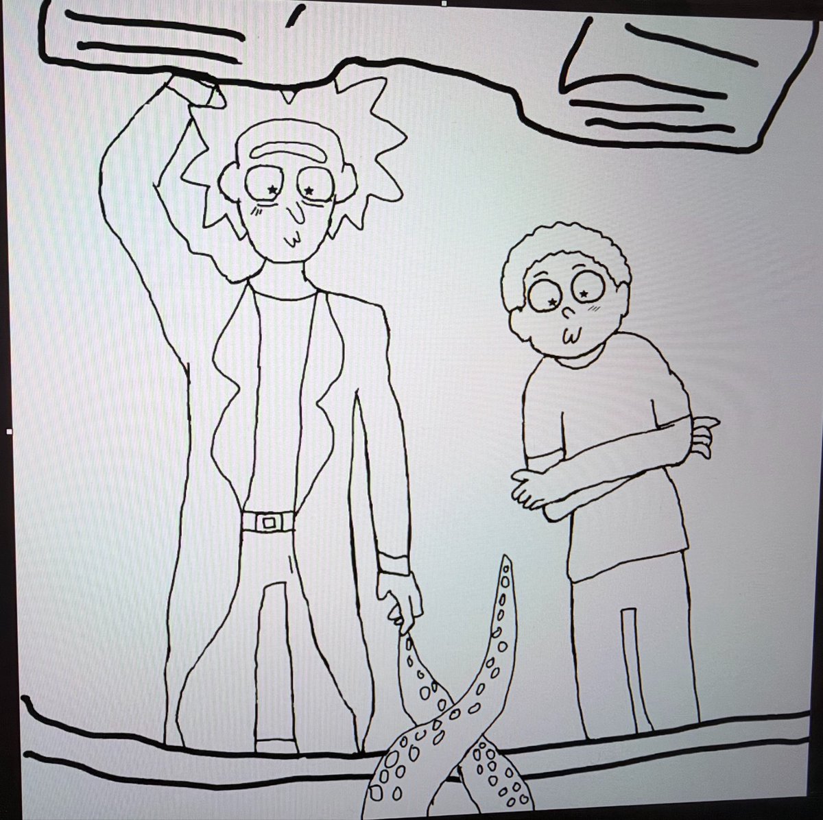 DiamondAnn2f's tweet photo. Uhm they found a chest with tentacles okay bye #rickorty https://t.co/KPxbyocf5f