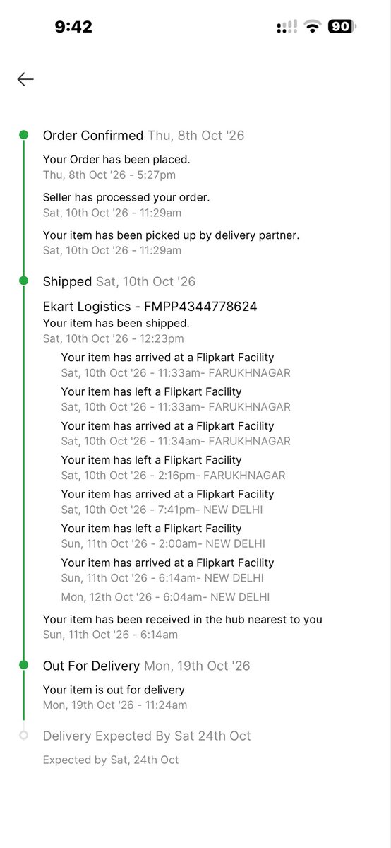 Im_LalitSharma's tweet photo. As expected Flipkart ‘Shamelessly’ pushed it by another day with no update whatsoever! No wonder people are switching to foreign e-comm as Flipkart is beyond frustrating! https://t.co/mi7JhTdW8A