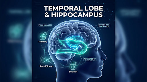 WriterRand's tweet photo. 🧠 HOW COVID-19 AFFECTS YOUR BRAIN (2/6): THE TEMPORAL LOBE & HIPPOCAMPUS

Tucked behind your temples, the Temporal Lobe and seahorse-shaped Hippocampus act as your brain’s filing cabinet.

They record new memories, help you find words, and work with the amygdala to regulate emotions and anxiety.
Long-term MRI tracking shows why memory is hit so hard by COVID-19:

• Thins memory bridges after 1 mild infection: UK Biobank scans found up to 2% extra grey matter loss in the parahippocampal gyrus—the bridge feeding sensory memories into the hippocampus—within 4.5 months of a single mild case (University of Oxford).

• Continues shrinking progressively at 12 months: While other brain areas stabilize, a December 2025 AI-MRI study found delayed, ongoing shrinkage in the right hippocampus a full year after a single infection—dropping 3.0% to 5.6% after mild cases and 7.6% to 8.6% after severe cases (DZNE 2025 PDF).

• Triggers 2-to-3-year memory and work struggles: Testing 2 to 3 years after a severe first infection showed an average 10-IQ-point-equivalent attention and memory deficit, with 1 in 4 survivors reporting worsening memory and 1 in 4 changing jobs due to cognitive demands (University of Oxford PHOSP-COVID Study).

• Worsens memory encoding with multiple infections: COVID-19 specifically impairs how the brain records new memories (Riot IQ NEJM Breakdown), and repeat infections raise neurological and memory disorder risk by 1.6x compared to a single infection (WashU Medicine) while adding nearly 2 extra IQ-equivalent points of decline (CIDRAP NEJM Summary).

📚 Citations & Links:
• DZNE 12-Month AI MRI Study (Diagnostics, Dec 2025): https://t.co/WosTlFI48d
• Oxford 3-Year PHOSP-COVID Study (Lancet Psychiatry): https://t.co/xHx3dXGUrr
• Texas A&M Grey Matter Breakdown: https://t.co/kLGSOyoKYb
• NEJM Memory & IQ Analysis (Riot IQ): https://t.co/FWbR64Wl8k
• WashU Medicine Reinfection Study (Nature Medicine): https://t.co/vnmz4W9z2S

#COVID19 #Hippocampus #MemoryLoss #TemporalLobe #LongCOVID #BrainHealth #Neurology