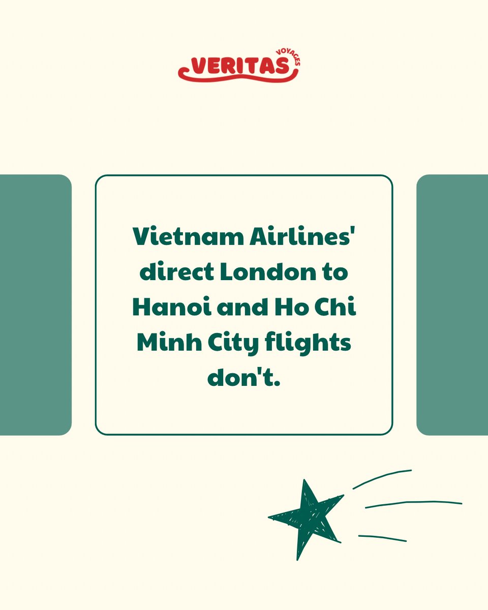 neia_top's tweet photo. The question isn’t “why Vietnam? ” anymore. It’s “how do we get there? ”

Good news: Vietnam Airlines now fly direct from London. No connections, no reroutes. If flights were holding you back, let’s talk about the rest of the trip. https://t.co/3pBDLOO8HW