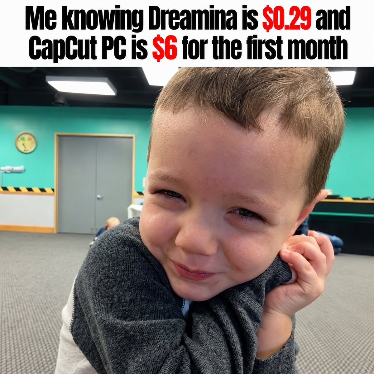 hey_dinislam's tweet photo. Dreamina's first month for $0.29? Pretty tempting. CapCut Pro is also 60% off, with Ultra 40% off on Desktop through Oct 30. Tired of using the same product photos for every single campaign? Switch things up. Use Dreamina to explore new visual concepts, then edit them into a short promotional video with CapCut PC. Different scenes, fresh angles, one clear message. Sometimes your content just needs a creative refresh. See CapCut's Black Friday deal: https://t.co/FC4iGTiB4H Dreamina + CapCut: https://t.co/bRl5W4zVBe #Dreamina #Smallbusinessmarketing #CapCutSale