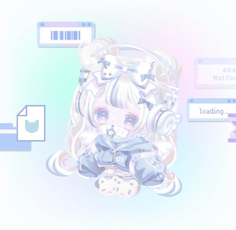 Rupopigg's tweet photo. くまみみヘアやっぱり可愛いʕ•ᴥ•ʔ🩵⋆*

 #RupoCode https://t.co/hEnpHegEAC