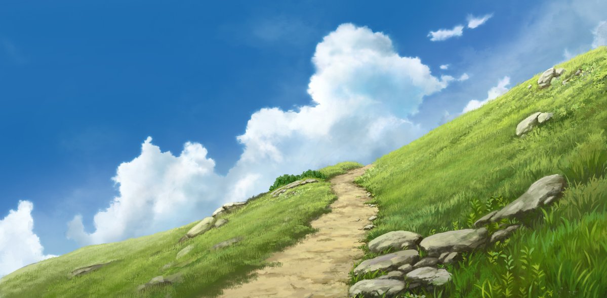 mxwwjack's tweet photo. この丘を越えたら
#イラストㅤㅤㅤ https://t.co/87VSOYoQ2f