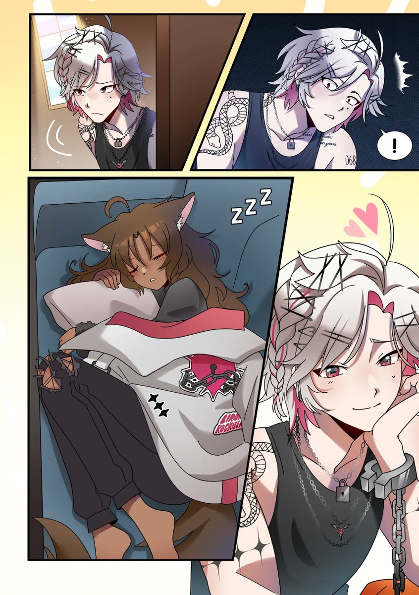 SakuraHimexr's tweet photo. When the most chaotic person finally falls asleep.A rare moment of pure peace in the middle of all the noise
#mangaart #comicpanel #animeart #digitalart #illustration https://t.co/YColCSd7TY