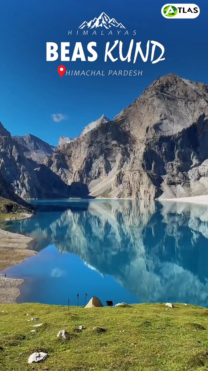 Jessyka_souzza's tweet photo. Beas Kund feels like another world. Hidden in Himachal’s Himalayas, it offers crystal-clear waters, dramatic peaks, and a peaceful escape from crowded tourist spots. Would you trek here? https://t.co/uP8SvDUCZb