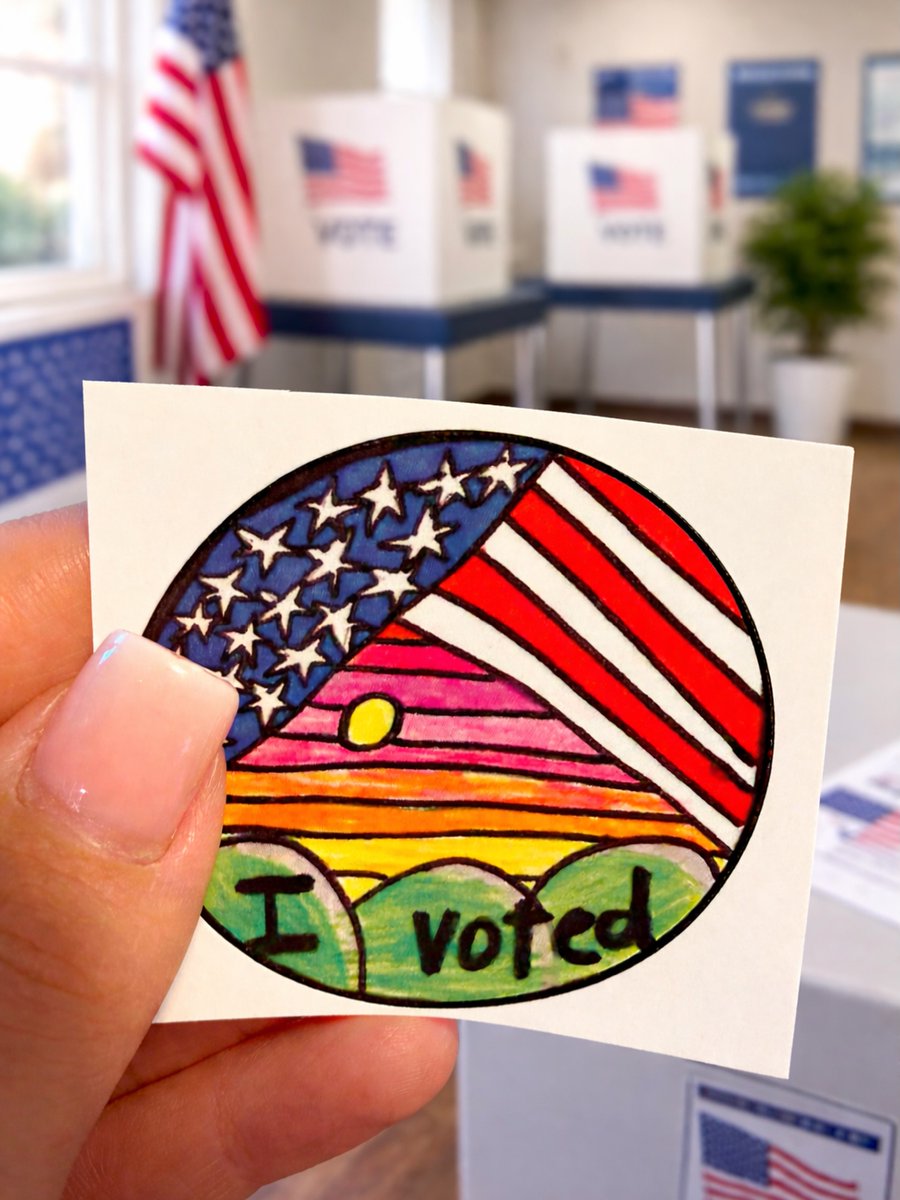 AlejandraNue's tweet photo. First time voting as an American citizen. With citizenship comes responsibility, and today I felt both the weight and privilege of having a voice. It may be one vote, but it’s mine. And it matters. https://t.co/TO2LhuQK6j