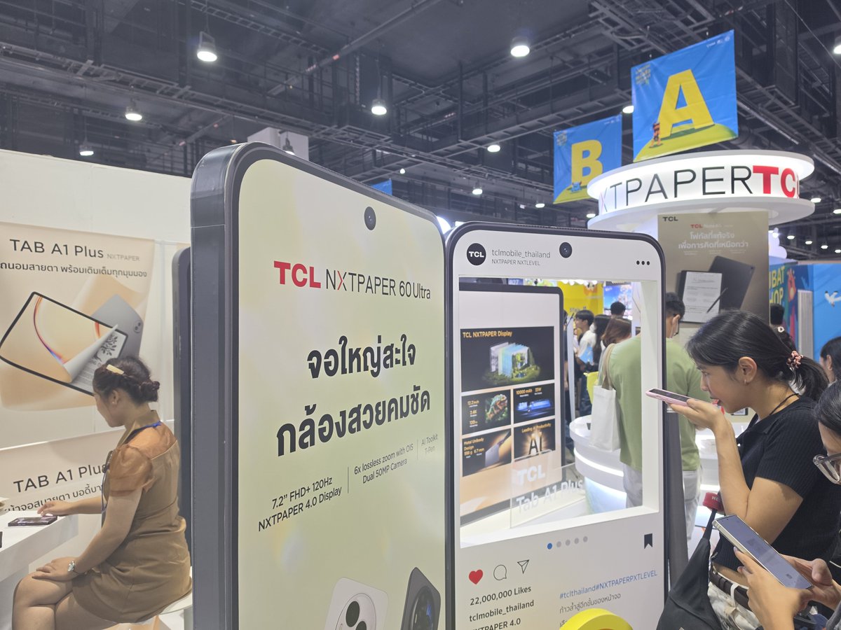Zuyu_princess's tweet photo. #TVCNXTPAPER #TCLMOBILE #NXTPAPERTH https://t.co/FVXQYOrgAr