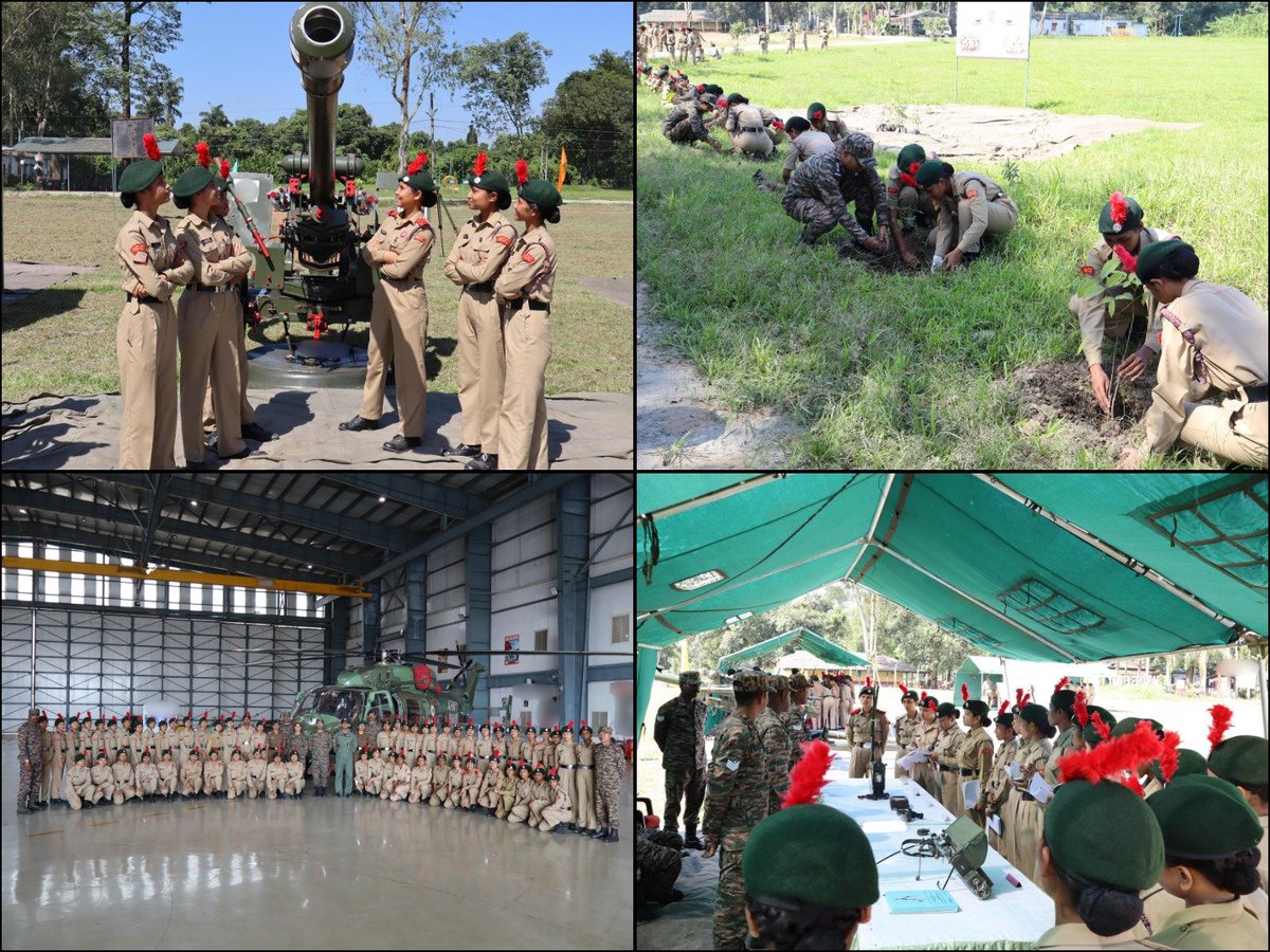 JaiHind_KiFauj's tweet photo. अनुशासन, आत्मविश्वास और नेतृत्व से सशक्त होती बेटियाँ, राष्ट्रसेवा के नए संकल्प के साथ बढ़ते कदम! 🇮🇳
#NCC #WomenEmpowerment #NationFirst https://t.co/Jz7lkxim0H