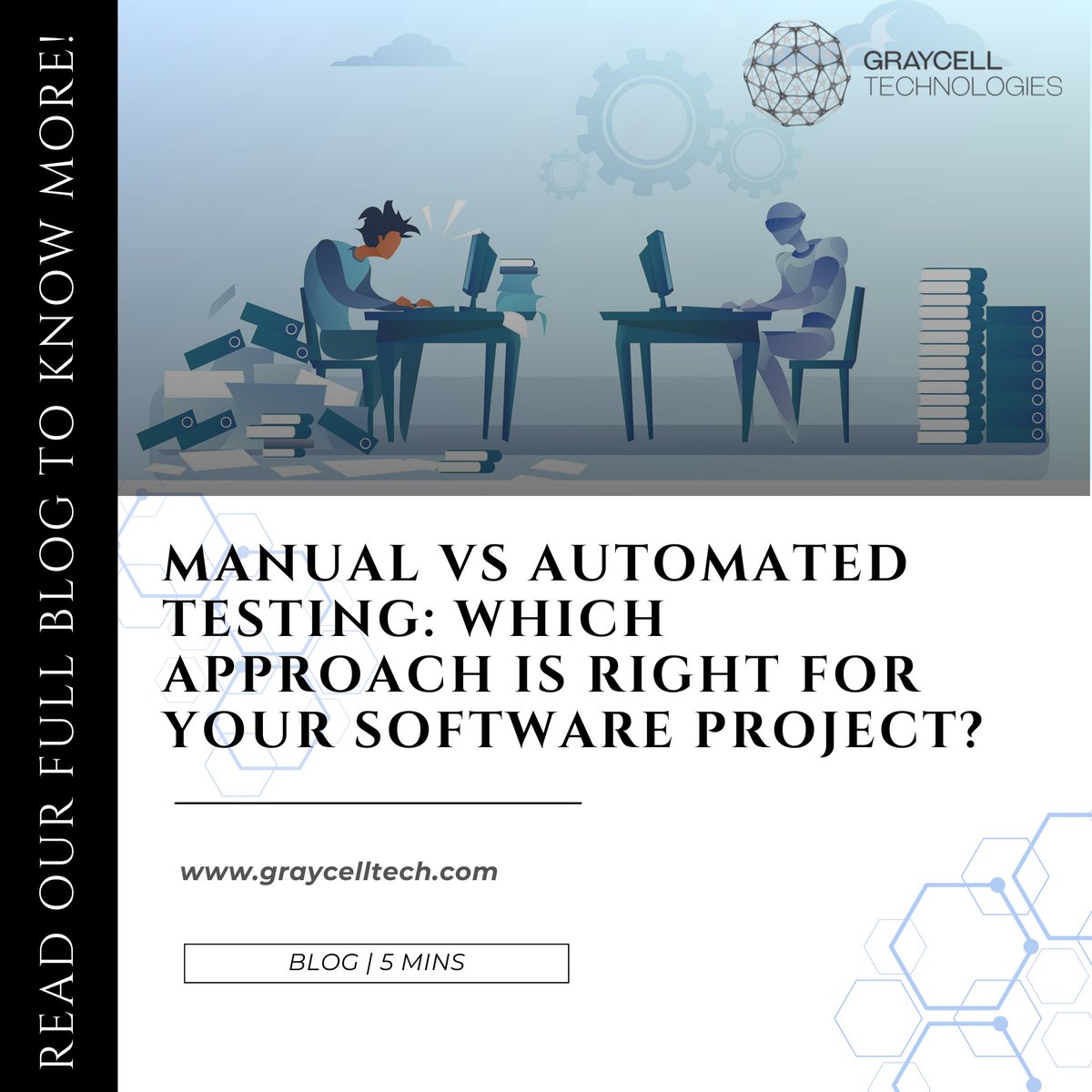 GrayCellTech's tweet photo. 🚀 Smarter testing leads to better software.
Discover when to use manual testing, automation, or both to build reliable, high-quality applications. ⚙️
📖 https://t.co/7VmDglm8x9
#SoftwareTesting #QA #AutomationTesting #Tech #SoftwareDevelopment https://t.co/A5l3Kp8VbH