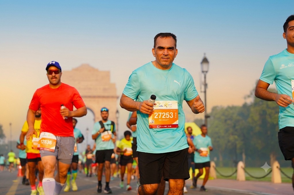 BainbridgeNav's tweet photo. #teambainbridge #marathon2026 #vedantahalfmarathon https://t.co/k5fFU9JxPI