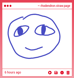 PhelloRhodesian's tweet photo. I wouldn't usually post such a low effort drawing but something about this one really comforts me. 🙂 https://t.co/H4c8yPuqcg