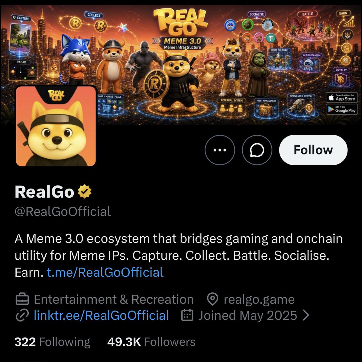 MetaDropHunterX's tweet photo. 🚨 AIRDROP WARNING: Is @RealGoOfficial ($RT) a potential scam?

The token was listed on exchanges (Bitget + MEXC) last night, yet airdrop participants still haven’t received their tokens.

Red flags:
• The token price was pumped to ~$0.10, then dumped by more than 10x in a very short span.

• The earlier Binance Wallet campaign promised an airdrop distribution within 2 hours of the TGE (Token Generation Event) — but there’s been total silence since.

• The official team claims the “claim system is loading” and that allocations are “safe,” yet they’ve provided no specific timeline.

Has anyone who participated in this project (especially via the Binance Wallet campaign) received their tokens yet?

Or is this another case of “we’ll figure out the airdrop only after the listing”?
Share your situation in the comments below; I’ll compile the feedback to see if the project actually follows through.

Airdrop farming is already exhausting enough—dealing with situations like this just makes it even more discouraging. 🥲
