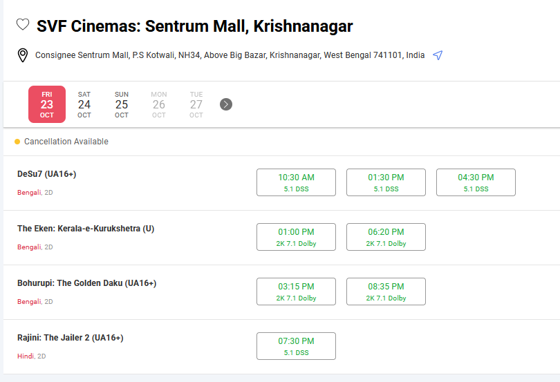 IndiCoder18's tweet photo. What happened with @WarnerBrosIndia 's distribution? I can't find a single theater near me screening "Clayface". https://t.co/53iLEnqJDt