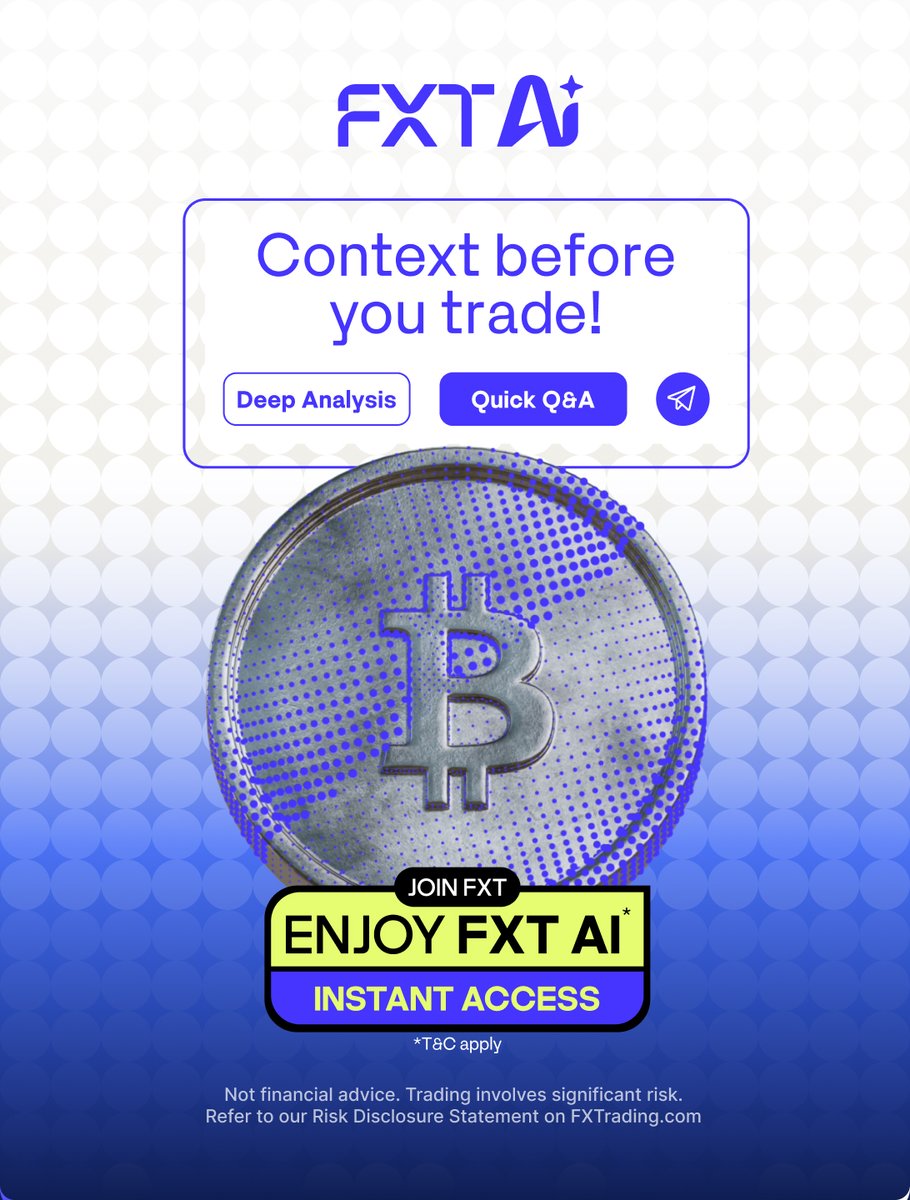 fxt_en's tweet photo. ₿ Bitcoin moves fast. Understand why before you trade.
🔍 Deep Analysis: Explore market trends and price drivers.
💬 Quick Q&A: Get clear answers to your market questions.
🚀 Explore FXT AI:
https://t.co/pvV3XJgBHY
#FXTAI #Bitcoin #InControl https://t.co/bVAmf6RNWp