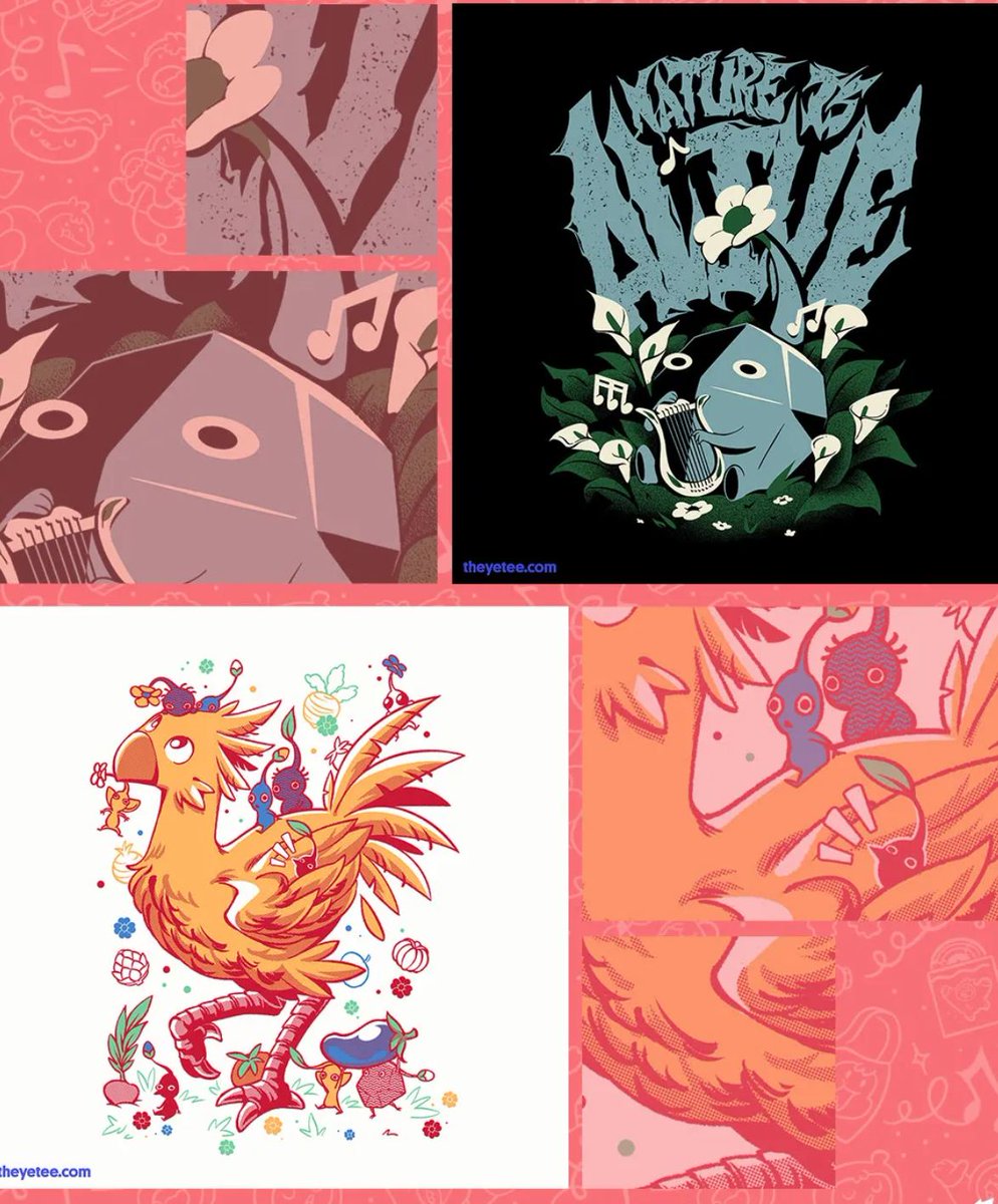 videogamedeals's tweet photo. Pikmin Shirts $20 Each via Yetee. https://t.co/mWYN5uIhK7 #ad https://t.co/a20z1wlU2c