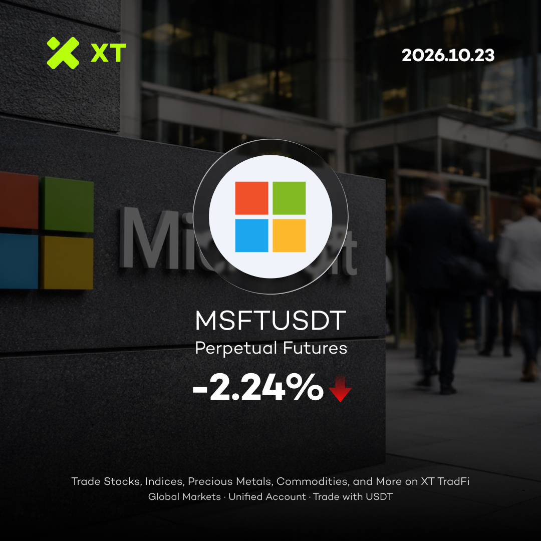 XTexchange's tweet photo. ☁️ Microsoft earnings are next.
📅 Oct 28
The key question for $MSFT: Can Azure growth justify the AI investment boom?
Big spending needs big results. 👀
#MSFT #XTexchange #XTtradFi https://t.co/ABFwWPfcKc