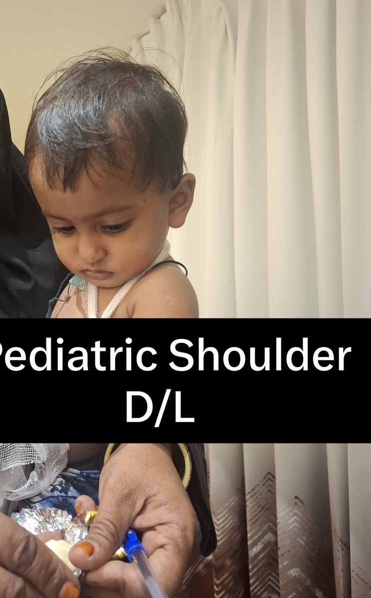 ouchh_potatoee's tweet photo. Chotu se baby
Ke
Chotu se shoulder
Ka
Chotu sa dislocation

✅️fixed 

The patient's history was "chalte chalte ludak gayi" 😝 https://t.co/5A5FwKAI8V