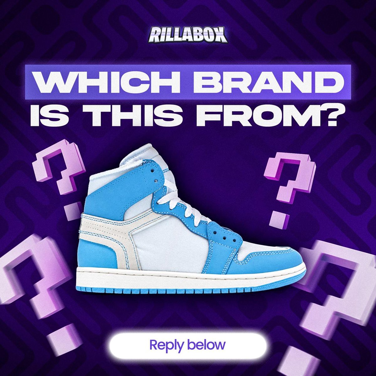 RillaBox's tweet photo. Who knows which sneaker this is?😉

Drop guesses below to win $5👇 https://t.co/RNpRFa2AX8