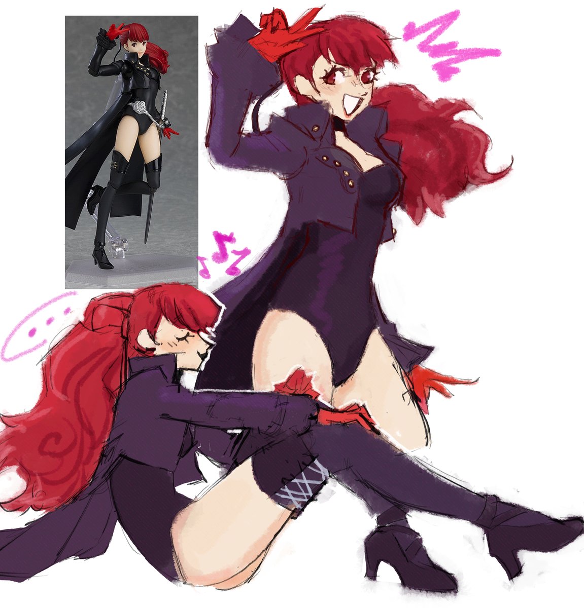 chaozz_aaaaEEE's tweet photo. sumire doodles blegh aghugh hand cramping owie https://t.co/UELgeQoJE4
