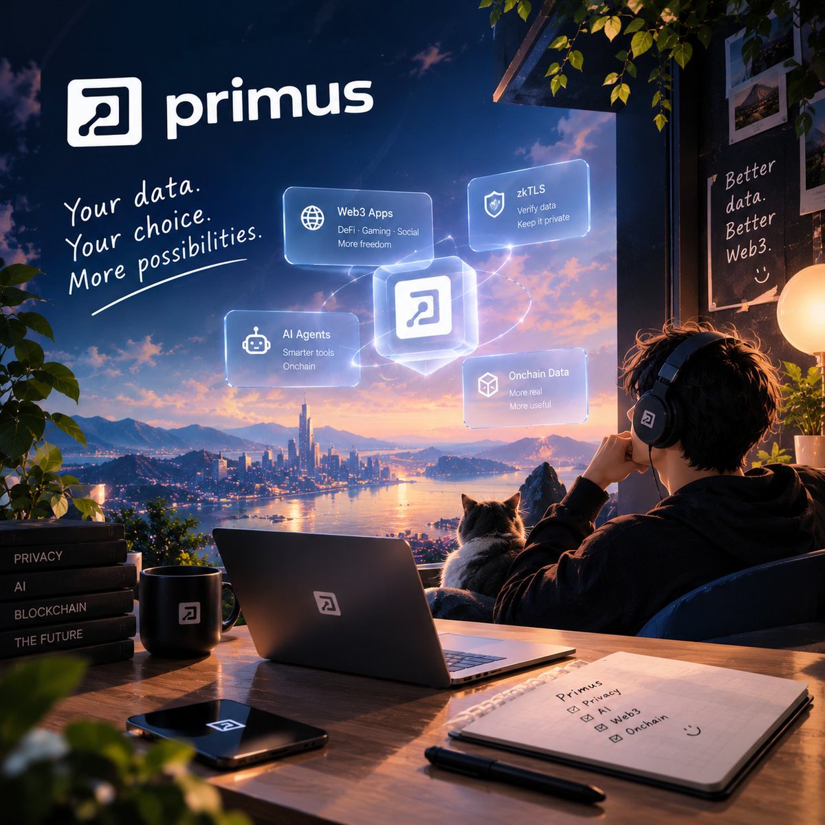 tiembh1106b's tweet photo. I’m curious how @primus_labs will turn privacy tech into tools people actually use. Making data verifiable without revealing everything could open up some cool possibilities for the next generation of Web3 apps. https://t.co/FEXmV7bUfR