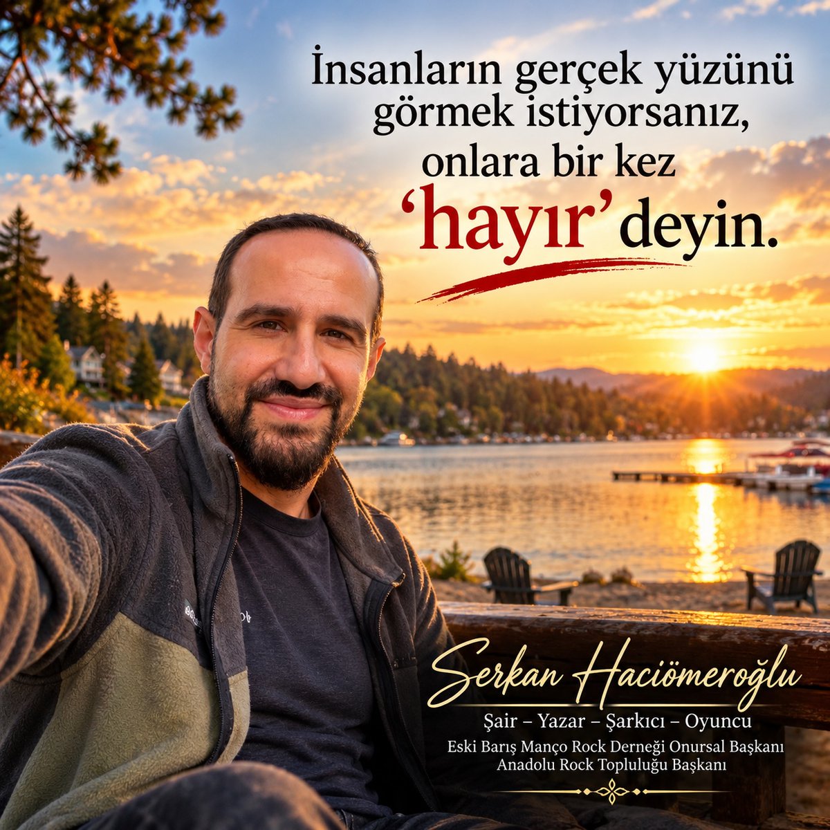 SerkanHoglu's tweet photo. İnsanları tanımak için onlara sadece hayır deyin!
#serkanhacıömeroğlu #özlüsöz #özlüsözler #söz #sözler #insanlık #arkadaş #dost #akraba #aile #manalısözler #damarsözler #canyücel #atillailhan #cemalsüreya #şair #şairlerdensözler #derinsözler #şiir #şiirler #barışmanço #keşfet https://t.co/MsMiQEBwTy